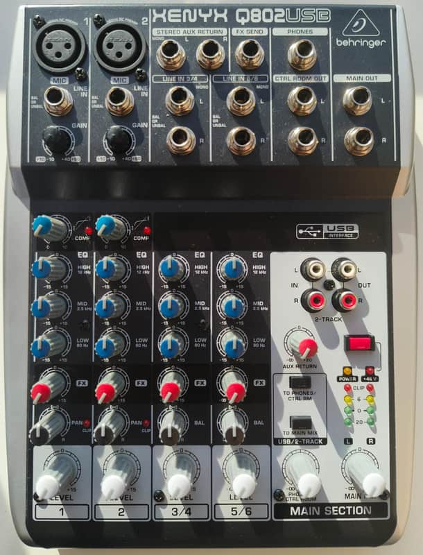 Behringer Xenyx Q802USB image 1