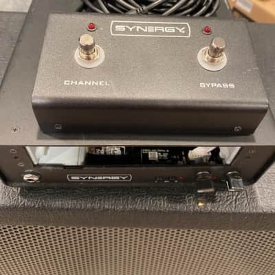 Synergy SYN-1 Rack Mount Preamp with 1 Module Slot 2017 - Black image 4