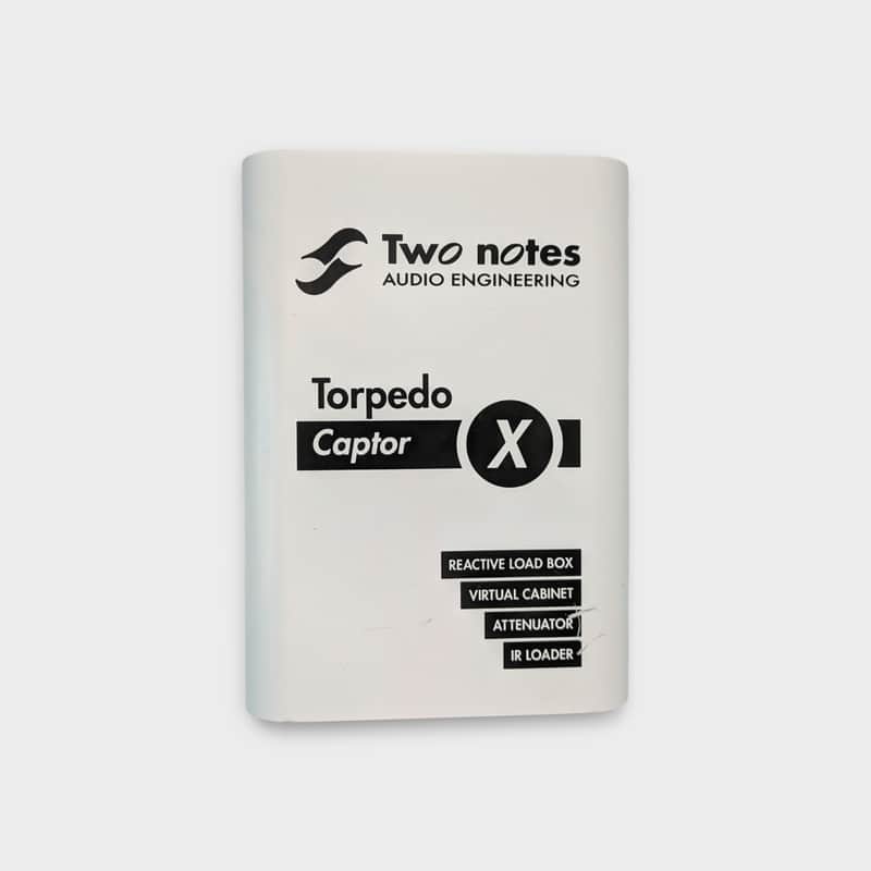 Two Notes Torpedo Captor X 8ohm Stereo Reactive Load Box / Attenuator 2020 - White image 1