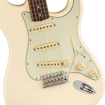 Fender American Vintage II 1961 Stratocaster Electric Guitar - Rosewood Fingerboard, Olympic White image 3