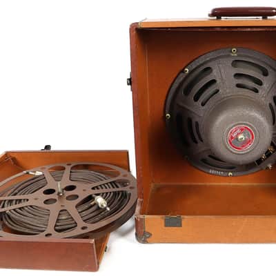 Vintage 1945 Ampro Speaker Cabinet with Jensen P12 12" Speaker image 3