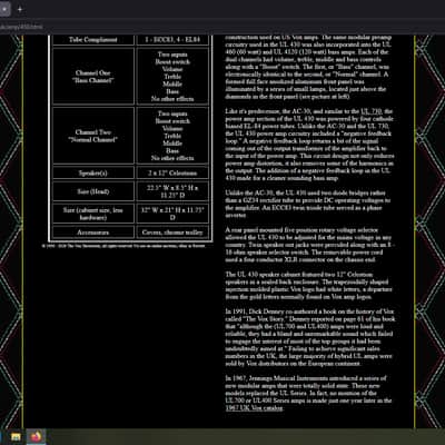 Vox UL 430 image 15
