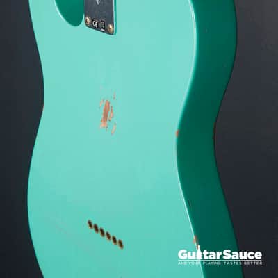 Fender  Custom Shop 64 Telecaster Relic Seafoam Green  2024 (Cod. 1502NG) image 13