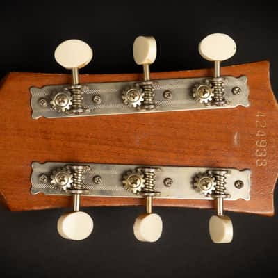1966 Gibson LG-0 - Natural | USA Kalamzoo Vintage All Solid 00 Acoustic Guitar | Case image 15