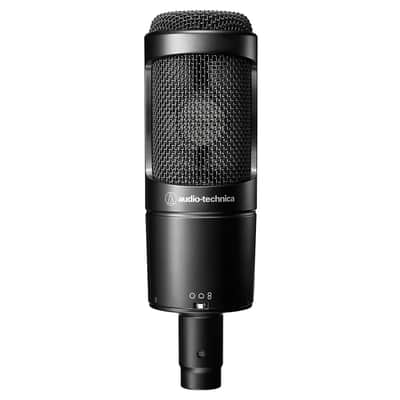 Mint Audio Technica AT2050 Multi-Pattern Condenser Microphone Bundle with 10ft XLR Pig Hog Mic Cable & Polishing Cloth – Cardioid, Omni & Figure-8 Modes for Studio Vocals, Instruments, Voice image 2