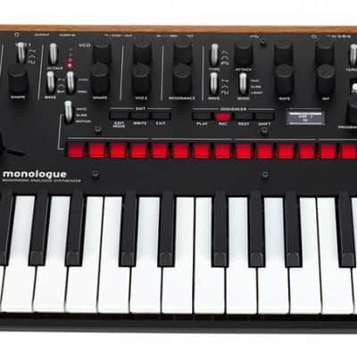 Korg MONOLOGUEBK Monophonic Analog Synthesizer (Black) image 3