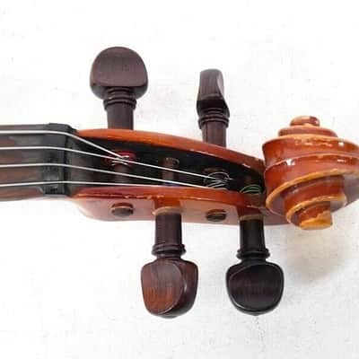 Kiso Suzuki Model 7117 size 15.5 viola, Japan 1973, Very Good Cond, w/ case&bow image 22