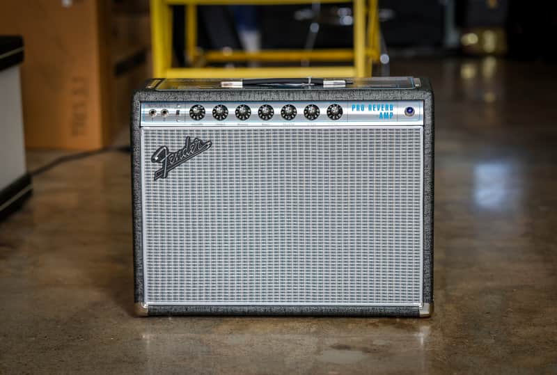 Fender FSR '68 Custom Pro Reverb 40w 1x12 Combo Amp - Pewter image 1