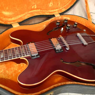 Epiphone Riviera 12 String 1967 Sparkling Burgundy image 3