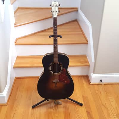 Harmony Roy Smeck Professional Tenor Guitar 1930s - Sunburst Mahogany image 1