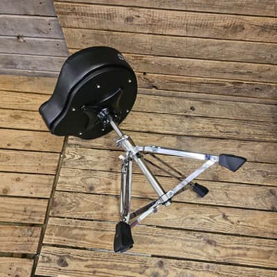 Drum Stool Ahead Spinal G Black Cloth Throne USED! RKSPN220526 image 4