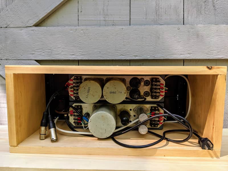 Gates SA-70 1948 Tube Microphone Preamp Fully Restored and Racked