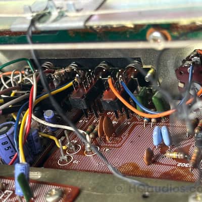 Vintage Morse 2500 Receiver - Fully Recapped & Serviced –Green VU Meters-1yr WRT image 22