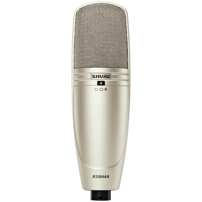 Shure KSM44A Multi-pattern Large Dual-Diaphragm Condenser Microphone, KSM44A/SL image 1