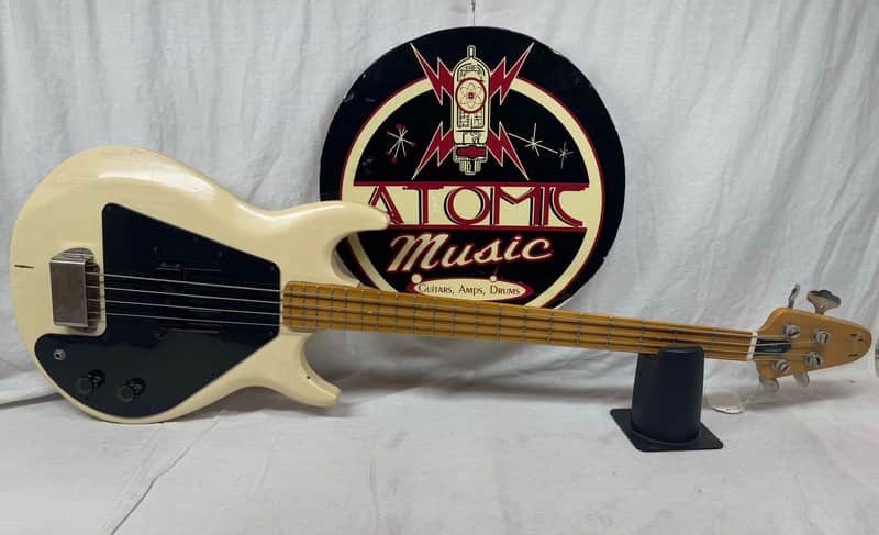 Gibson The Grabber 4-string Bass - truss rod maxed / AS-IS - Rare - White image 1