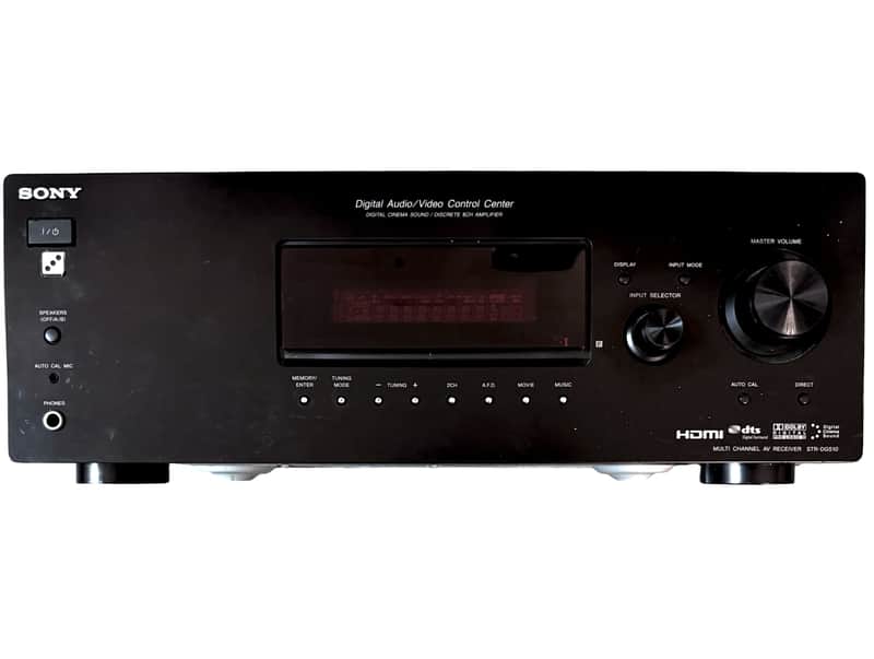 Sony Digital Audio/Video Control Center Digital Cinema Sound / Discrete 5Ch Amplifier (Used) image 1