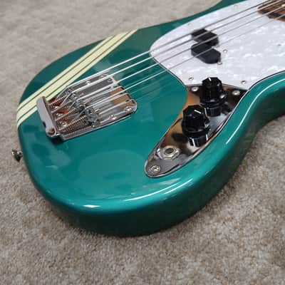 2002-2004 Fender Competition Mustang Bass  w/ Gig Bag image 13