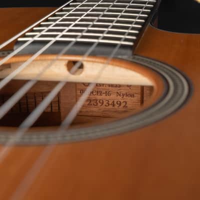 2020 Martin 000C12-16E Nylon - Natural | USA All Solid 000 Crossover Classical Guitar Cutaway Fishman Pickup | Case image 15