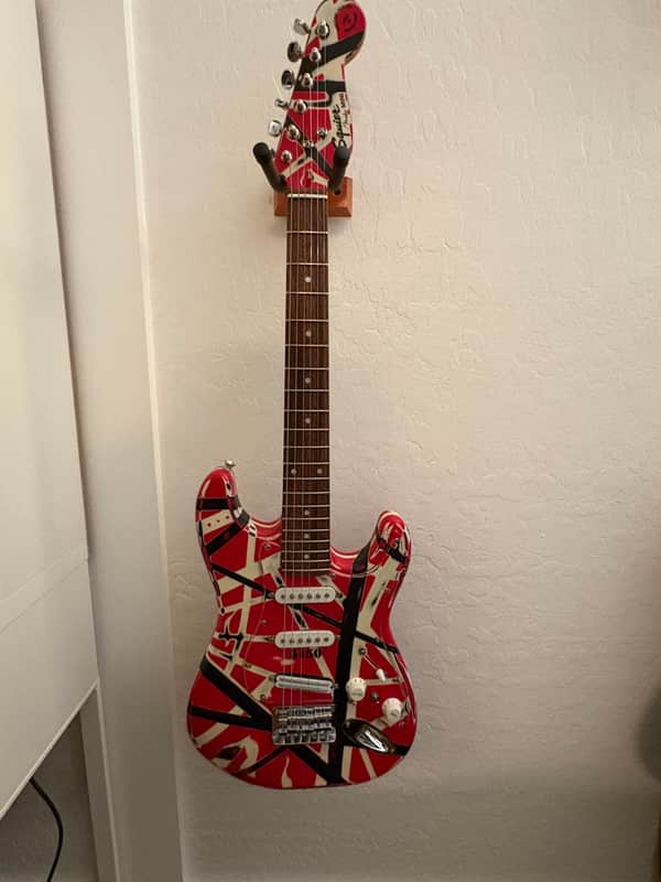 Used Custom Painted and Upgraded (Aged and Relic'ed) Fender Squier Mini Strat With Matching Pickguard/Headstock image 1