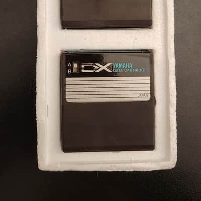 Yamaha DX7 Voice ROM Data Cartridges (#3 and #4)