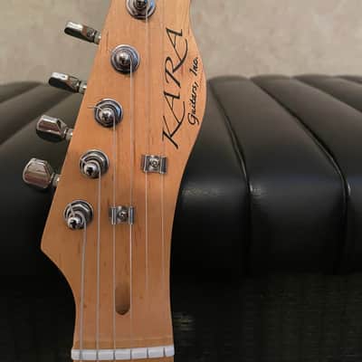 Kara Guitars Inc. Tele-Style 2000's - Red-Burst image 3