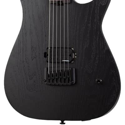 Schecter KM-6 MK-III EX - Satin Black Open Pore (879) image 5