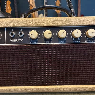 1961 Fender Bandmaster 40-Watt - Blonde + cab image 3