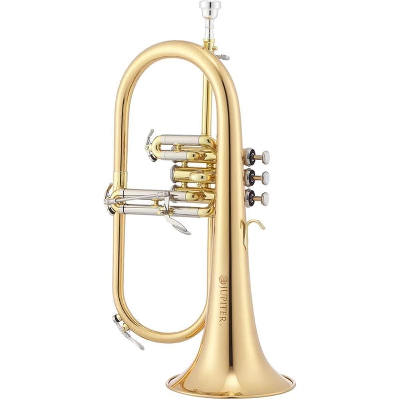 Jupiter Jfh1100rq Flugelhorn 1100 Performance Series Rose Brass image 1