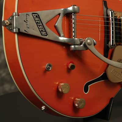 1964 Gretsch Chet Atkins 6120 Nashville Western Orange with HANG TAG image 13