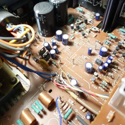 Ampli Vintage high-end TECHNICS SU-V4 Stereo Integrated DC Amplifier POUR PIECES image 14