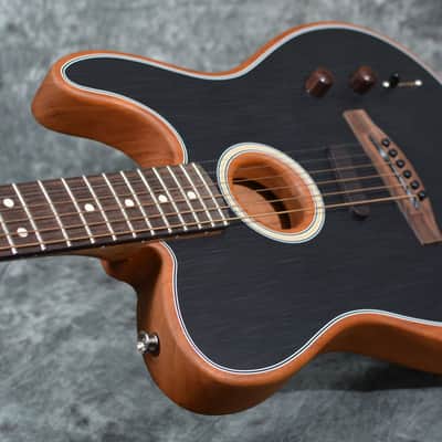 Fender Acoustasonic Player Telecaster Brushed Black w/ FREE Same Day Shipping image 5