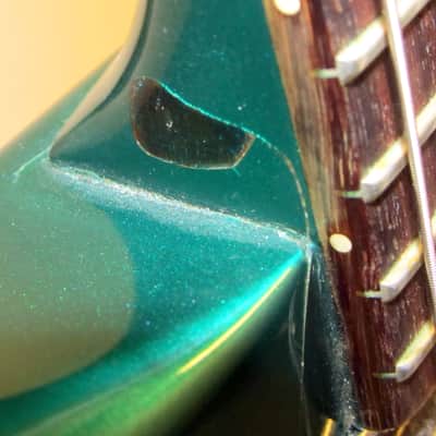 Used Hamer Eclipse Candy Green Made in USA c. 1998 W/ Gig Bag VGC image 10