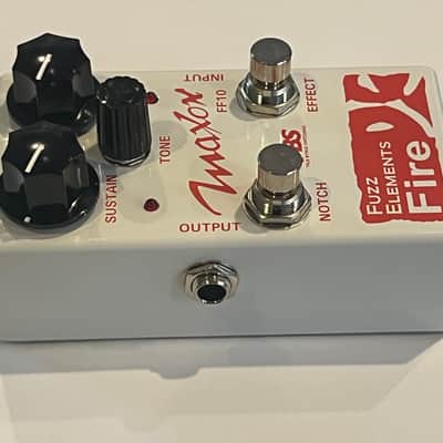 Maxon FF10 Fuzz Elements Fire Guitar Effects Pedal image 3