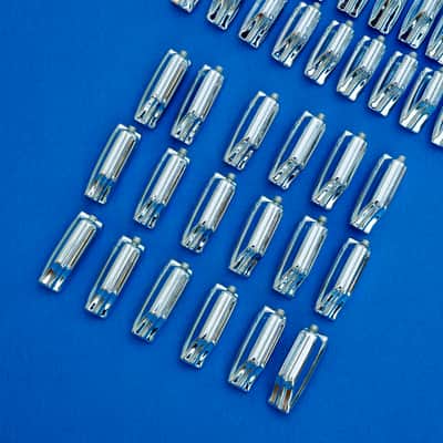 Rogers Beavertail Lugs Lot of 48 Tom Snare Bass 70s image 3