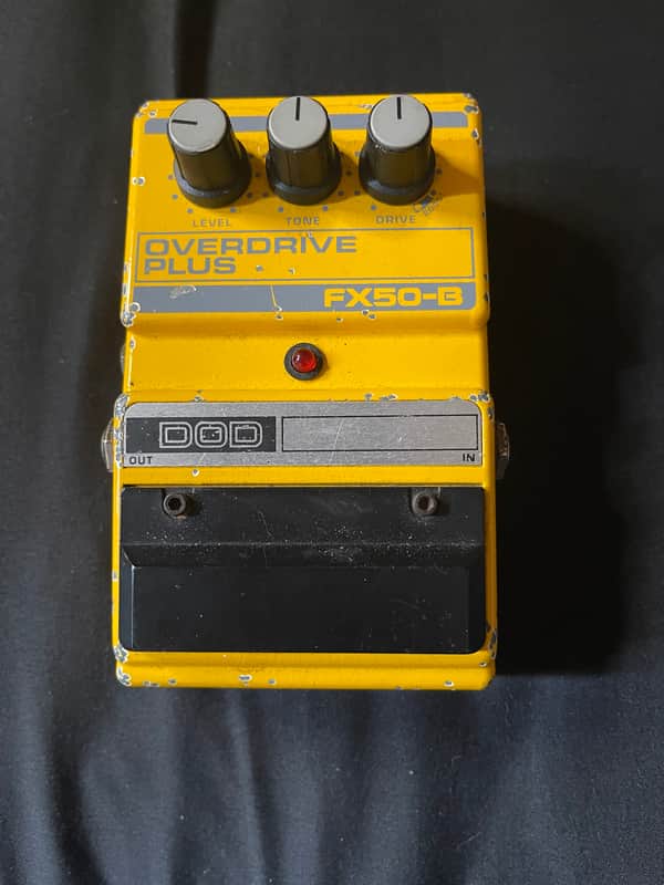 DOD Overdrive Plus FX50B 1986 - 1998 - Yellow imagen 1