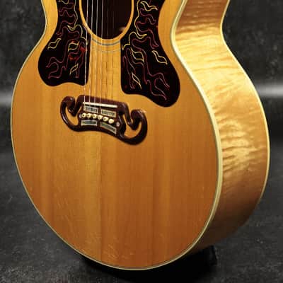 Gibson Custom Ron Wood Signature J-200 Antique Natural Limited Edition 35 of 100 1997 [92227020] (07/27) image 11