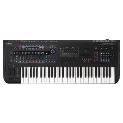 Yamaha Montage M6 2Nd Gen 61-Key Flagship Synthesizer With Fsx Action