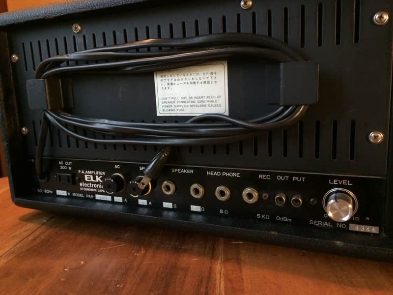 ELK PA-101 1970s Black/Silver | Reverb