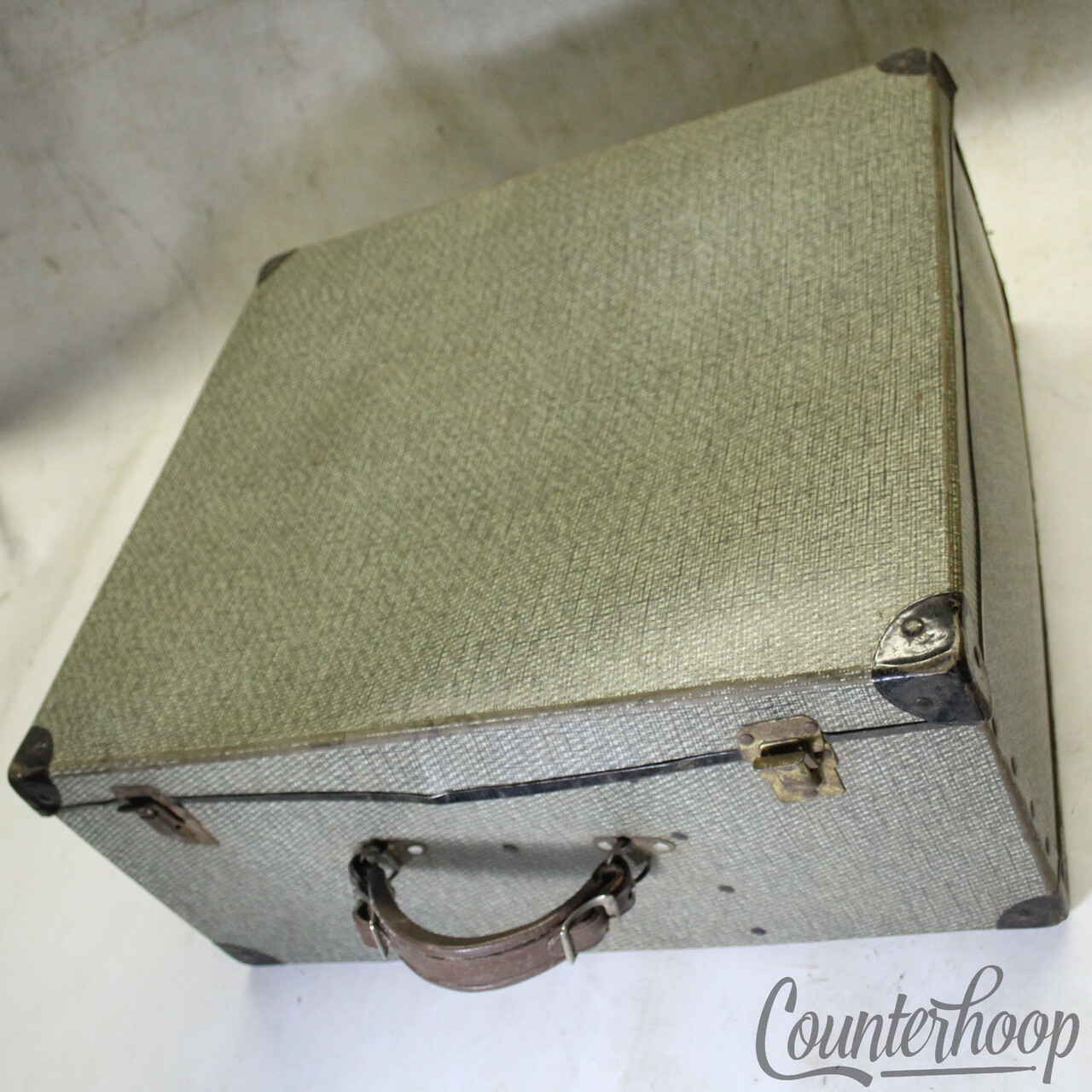 Ludwig 6.5-8"x14" Hard Shell Case USA Stick/Stand Divider Section Vintage 40s — main photograph