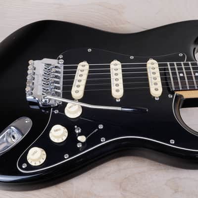 Fender ST-562 Contemporary Stratocaster MIJ 1985 Black Japan Fujigen System I Locking Tremolo w/ Hard Case image 5