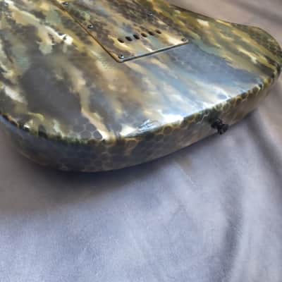 Stratocaster Style Electric Guitar, Custom Camouflage Paintjob 2010s Camouflage image 16