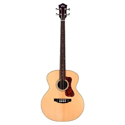Guild B-240E Fretless Acoustic-Electric Bass Guitar – Natural image 8