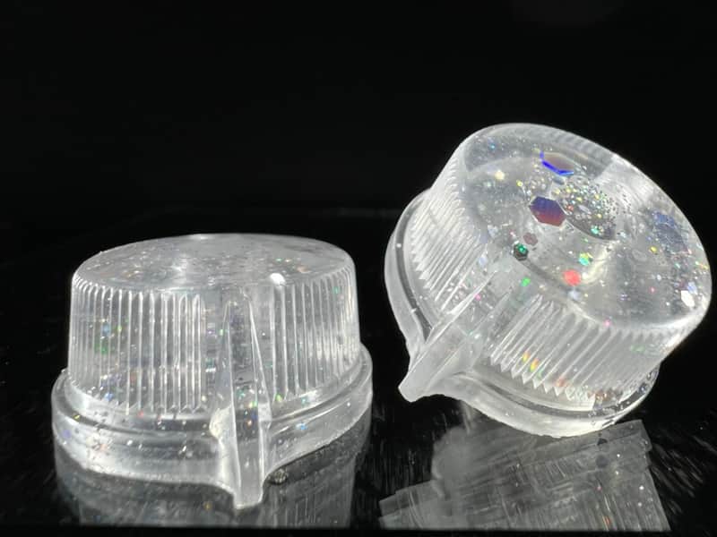 Knobably Large Pointer Knobs - Diamond Dust (set of 2) image 1