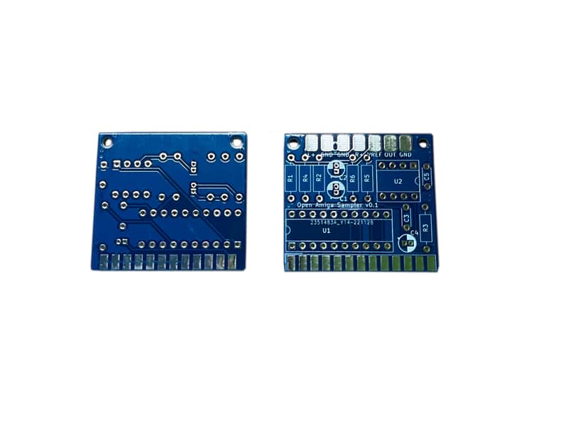 DIY Open Amiga Sampler Expansion for Amiga 500, 600, 1200, 2000, 3000, 4000 image 1
