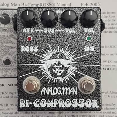 2000s - Vintage Analogman Bi-Comprossor Ross Compressor Orange Squeeze 2010s - Hammered Metal image 13