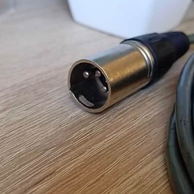 rear BEAG dynamic microphone EAG MD-16N (akg D12 type) 1970s XLR with stand image 10