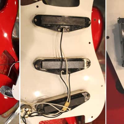 Fender Stratocaster ST-62' 1993 - CAR Candy Apple Red - japan import image 10