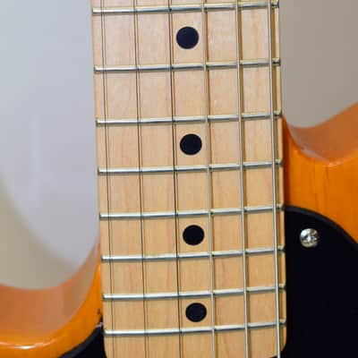 2015 Squier Affinity Series Telecaster Left-Handed Electric Guitar, Maple Fingerboard, Butterscotch Blonde w/ Bag image 6