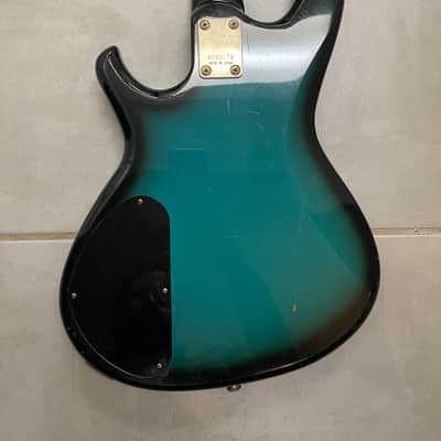 Aria Pro II  RSB Deluxe II Bass 1983 - Blue Burst MIJ Matsumoku John Taylor Cliff Burton image 17