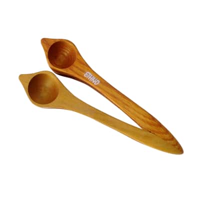 ETHNO 6935RD - DOUBLE SPOONS Model - Authentic Handmade French-Canadian Musical Spoons image 2